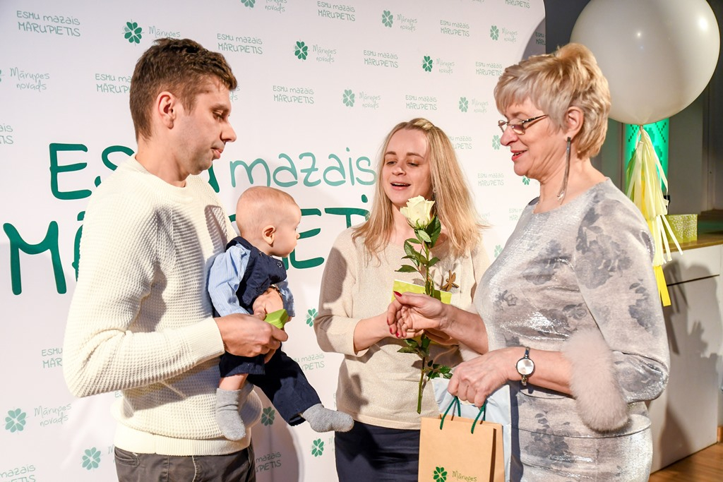 Jaundzimušo sveikšanas pasākums "Esmu mazais mārupietis"