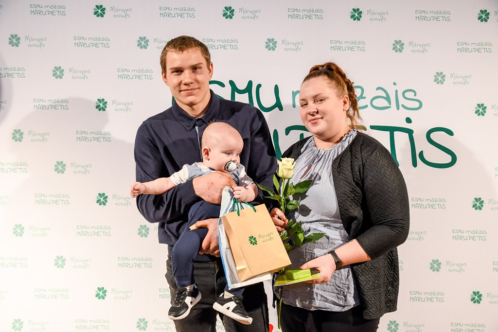 Jaundzimušo sveikšanas pasākums "Esmu mazais mārupietis"