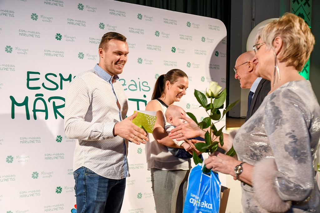 Jaundzimušo sveikšanas pasākums "Esmu mazais mārupietis"