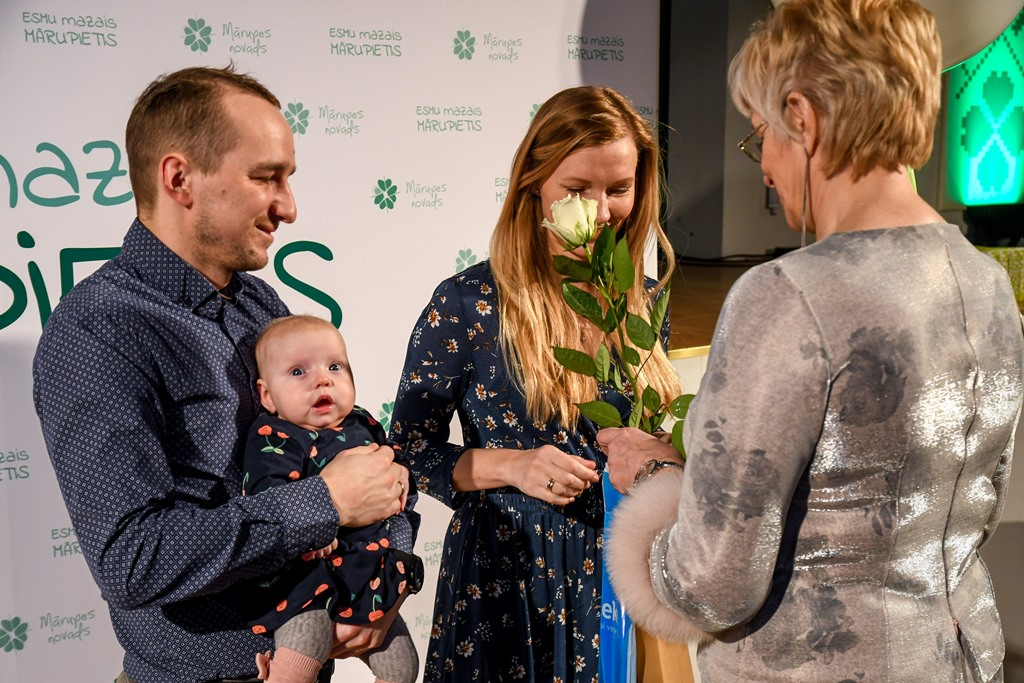 Jaundzimušo sveikšanas pasākums "Esmu mazais mārupietis"