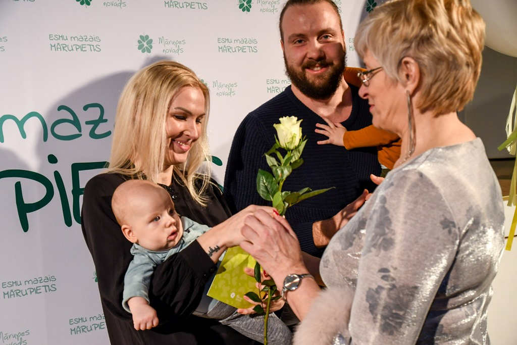 Jaundzimušo sveikšanas pasākums "Esmu mazais mārupietis"