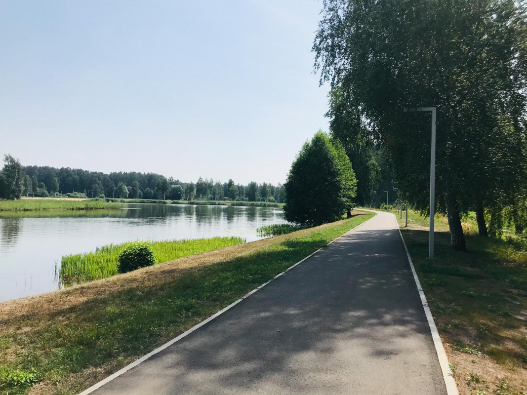 Apkārt Piņķu ūdenskrātuvei - drošāk, ērtāk un patīkamāk (foto: Lelde Drozdova - Auzāne)