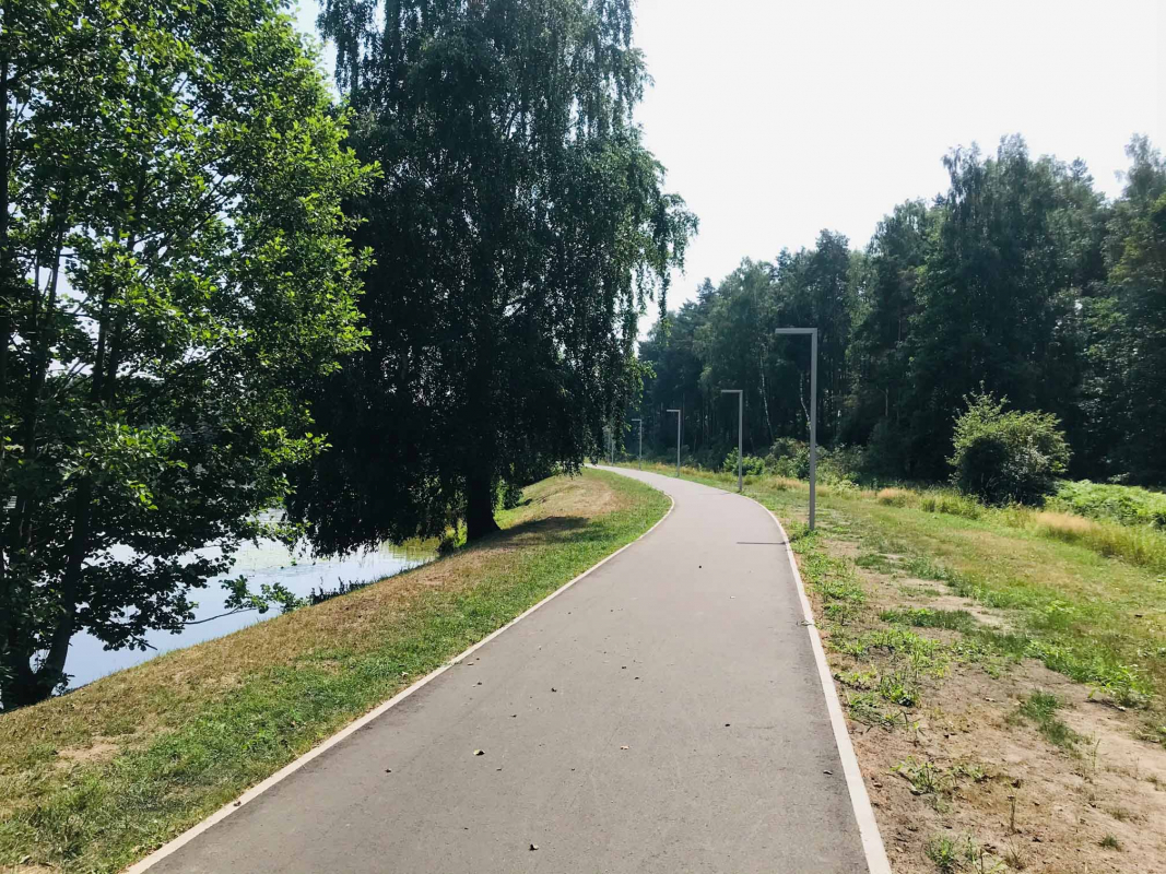 Apkārt Piņķu ūdenskrātuvei - drošāk, ērtāk un patīkamāk (foto: Lelde Drozdova - Auzāne)