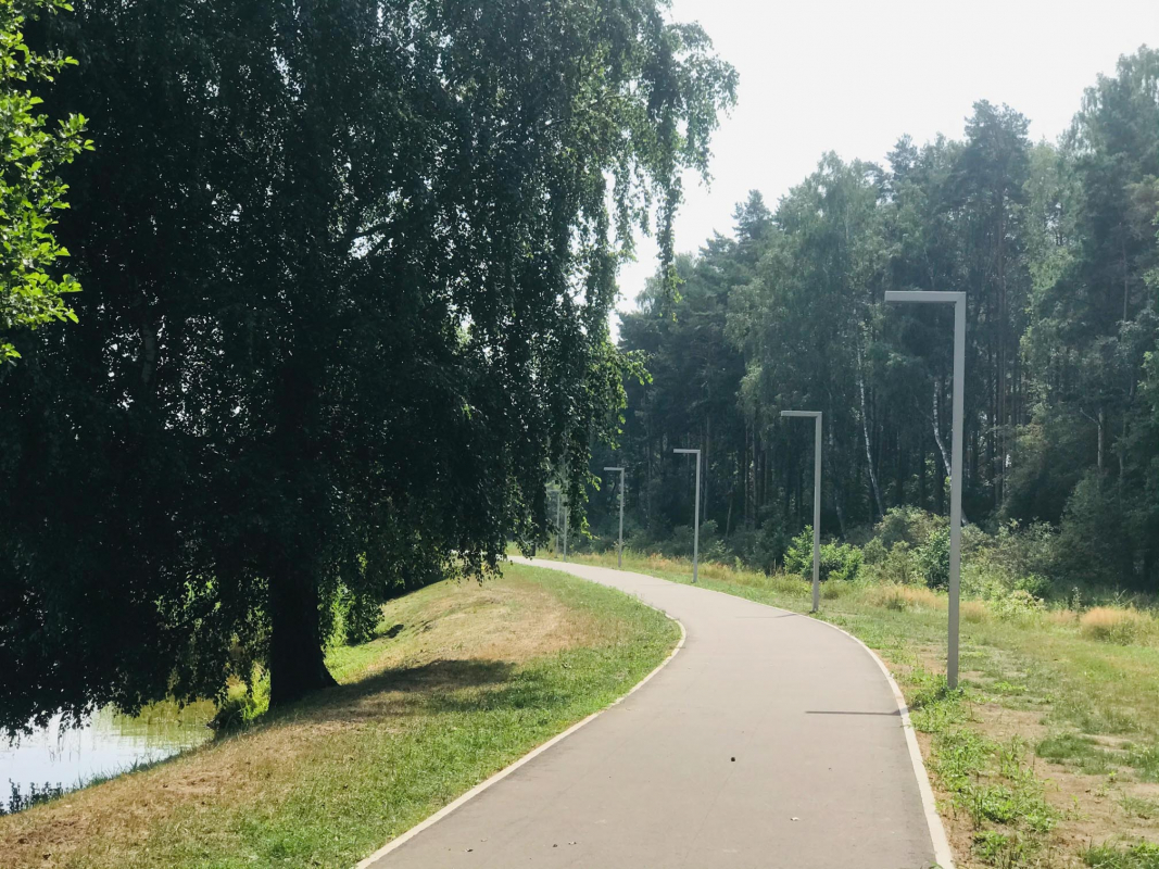 Apkārt Piņķu ūdenskrātuvei - drošāk, ērtāk un patīkamāk (foto: Lelde Drozdova - Auzāne)