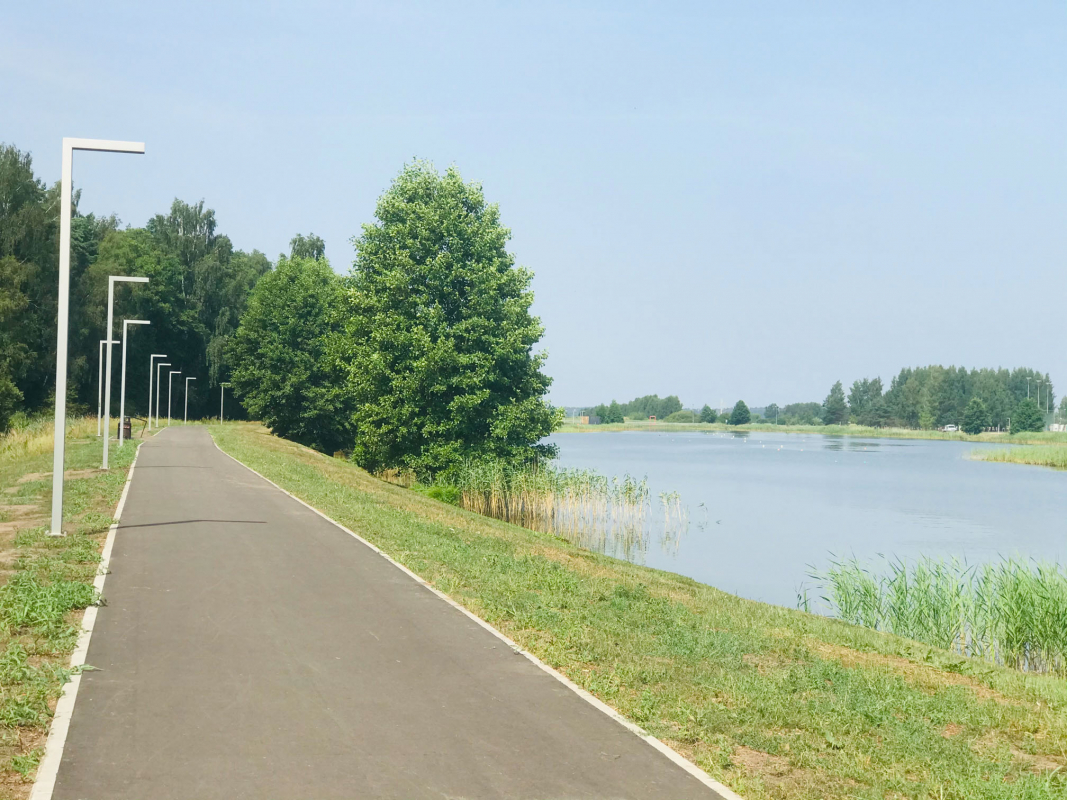 Apkārt Piņķu ūdenskrātuvei - drošāk, ērtāk un patīkamāk (foto: Lelde Drozdova - Auzāne)