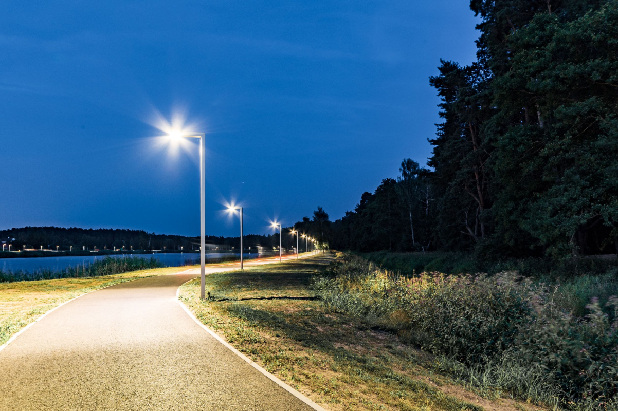 Apkārt Piņķu ūdenskrātuvei - drošāk, ērtāk un patīkamāk (foto: Kaspars Suskevičs)