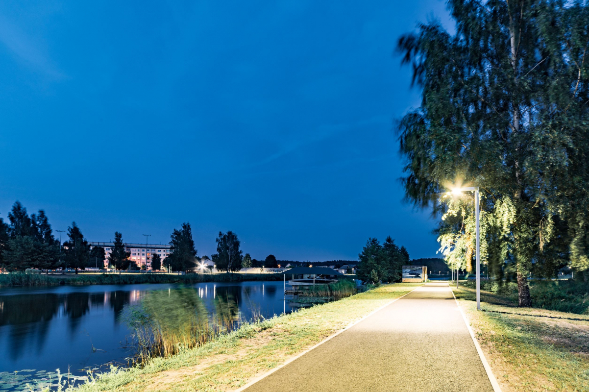 Apkārt Piņķu ūdenskrātuvei - drošāk, ērtāk un patīkamāk (foto: Kaspars Suskevičs)