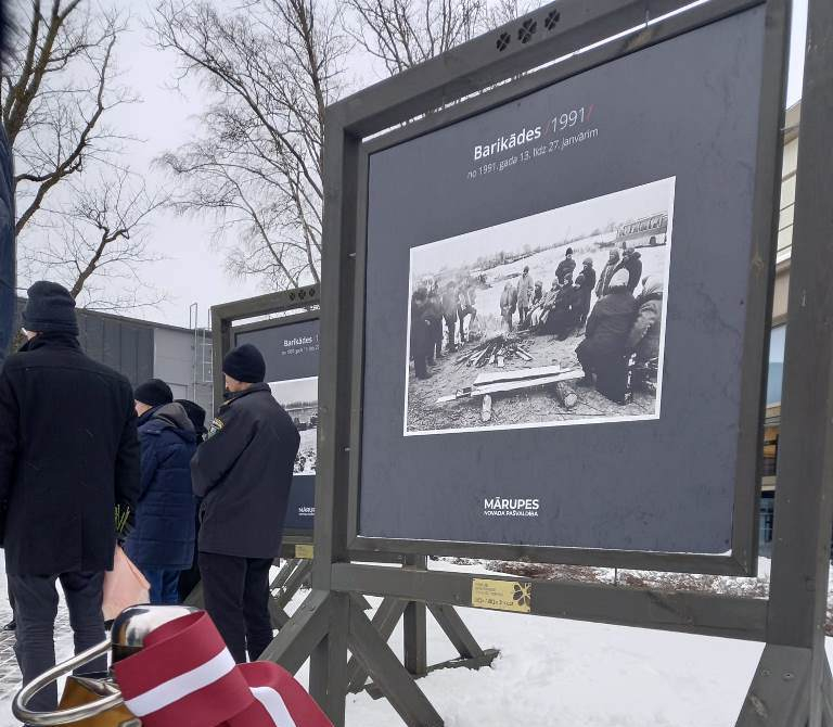 1991. gada barikāžu atcerei veltītie pasākumi Mārupes novadā