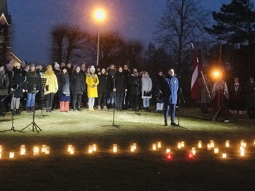 "Ukrainas brīvībai!" Piņķos