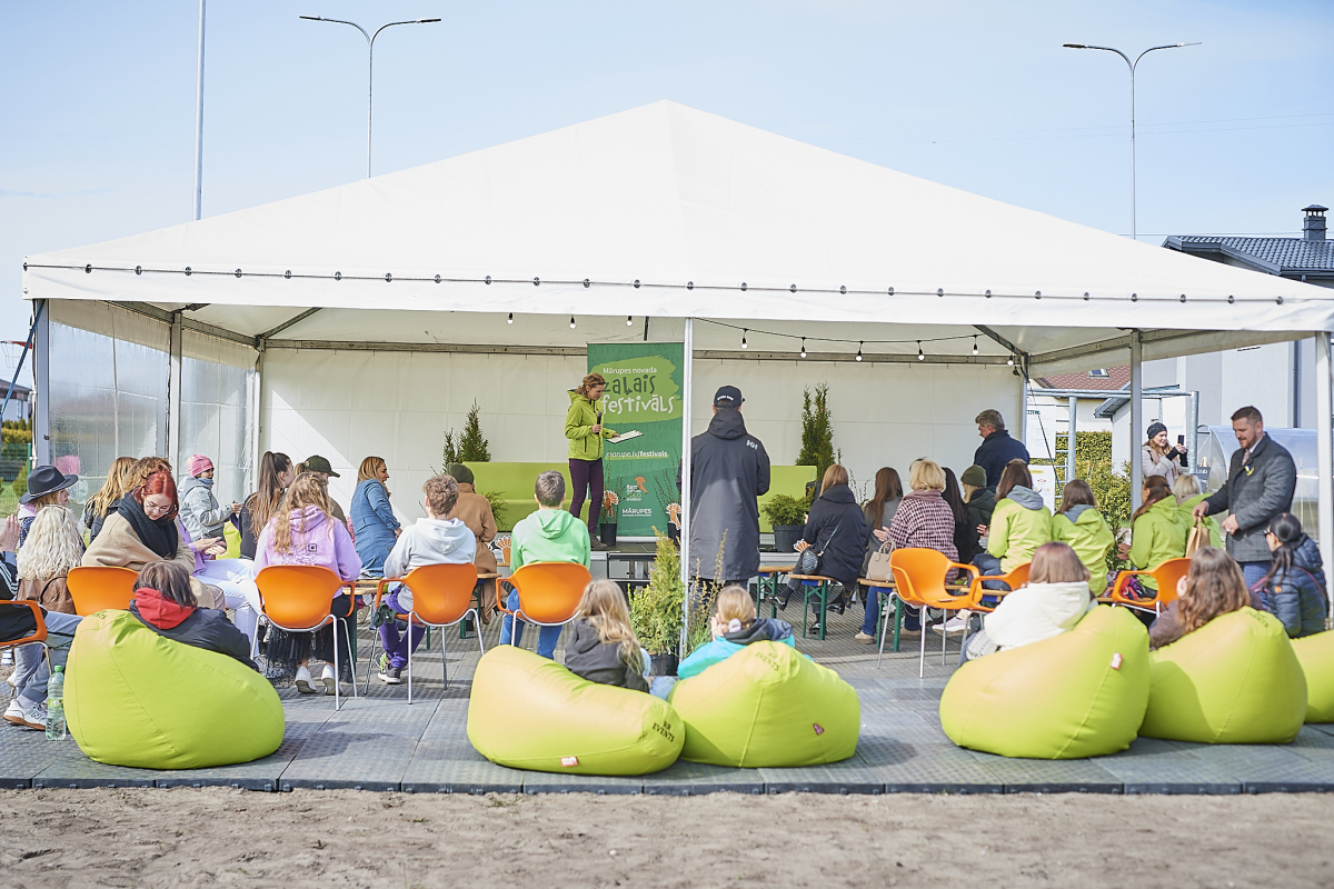 Zaļais festivāls izglīto par videi draudzīga dzīvesveida īstenošanu (29., 30.04.2022.)