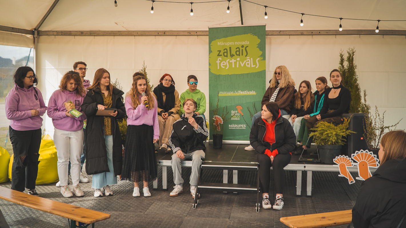 Zaļais festivāls izglīto par videi draudzīga dzīvesveida īstenošanu 29.04.2022., 30.04.2022.