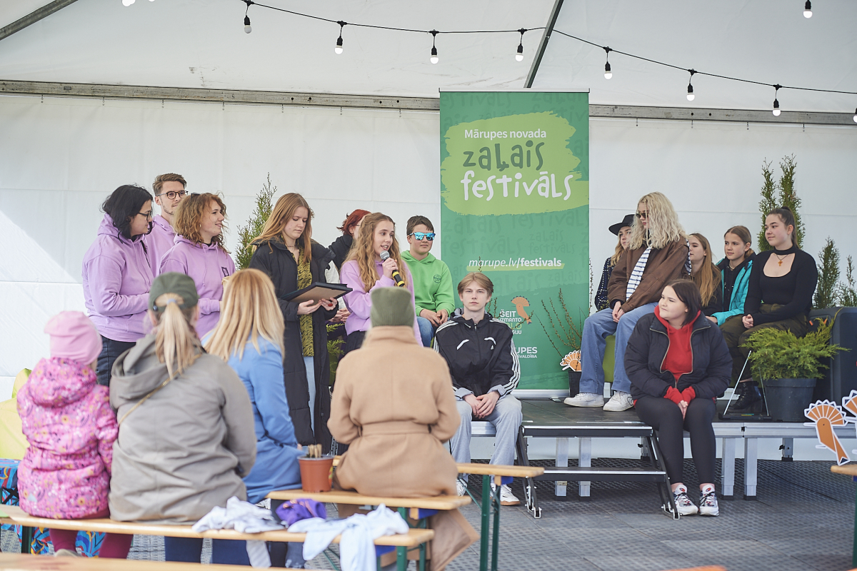 Zaļais festivāls izglīto par videi draudzīga dzīvesveida īstenošanu (29., 30.04.2022.)