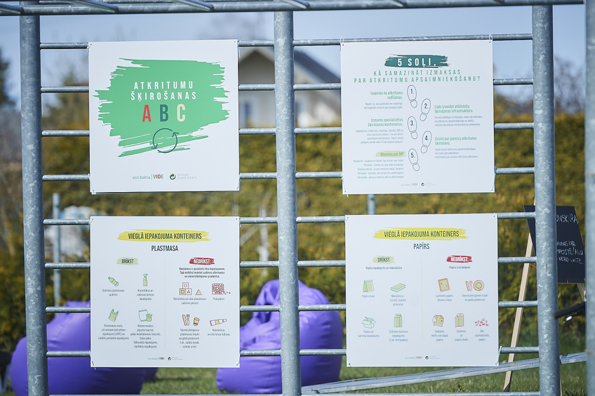 Zaļais festivāls izglīto par videi draudzīga dzīvesveida īstenošanu (29., 30.04.2022.)