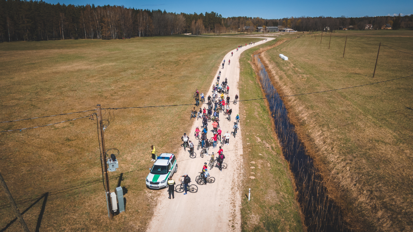 Aktīvās tūrisma sezonas atklāšana Mārupes novadā - tautas velobrauciens "Mūsu Latvijai!”, 04.05.2022.