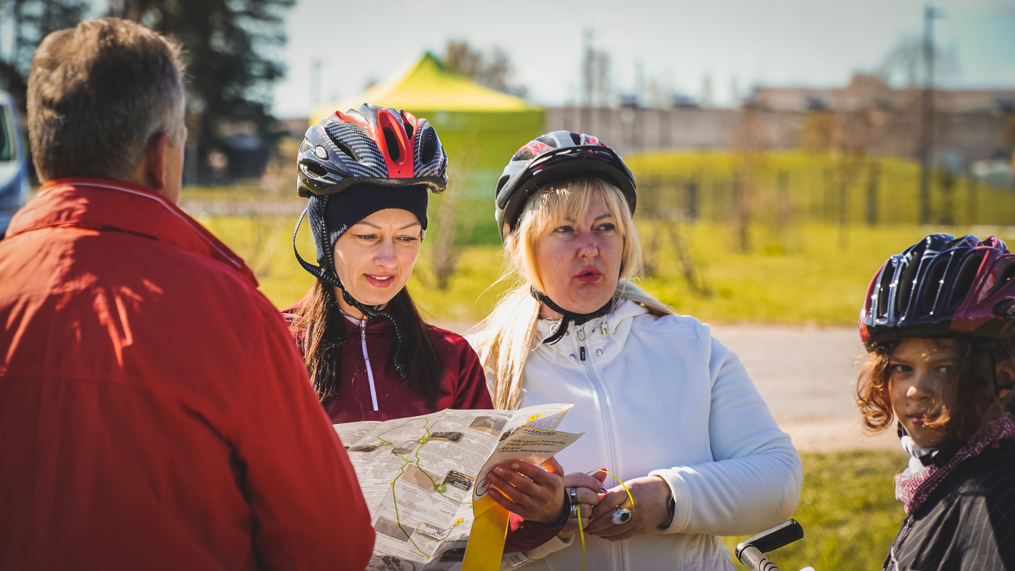 Aktīvās tūrisma sezonas atklāšana Mārupes novadā - tautas velobrauciens "Mūsu Latvijai!”, 04.05.2022.