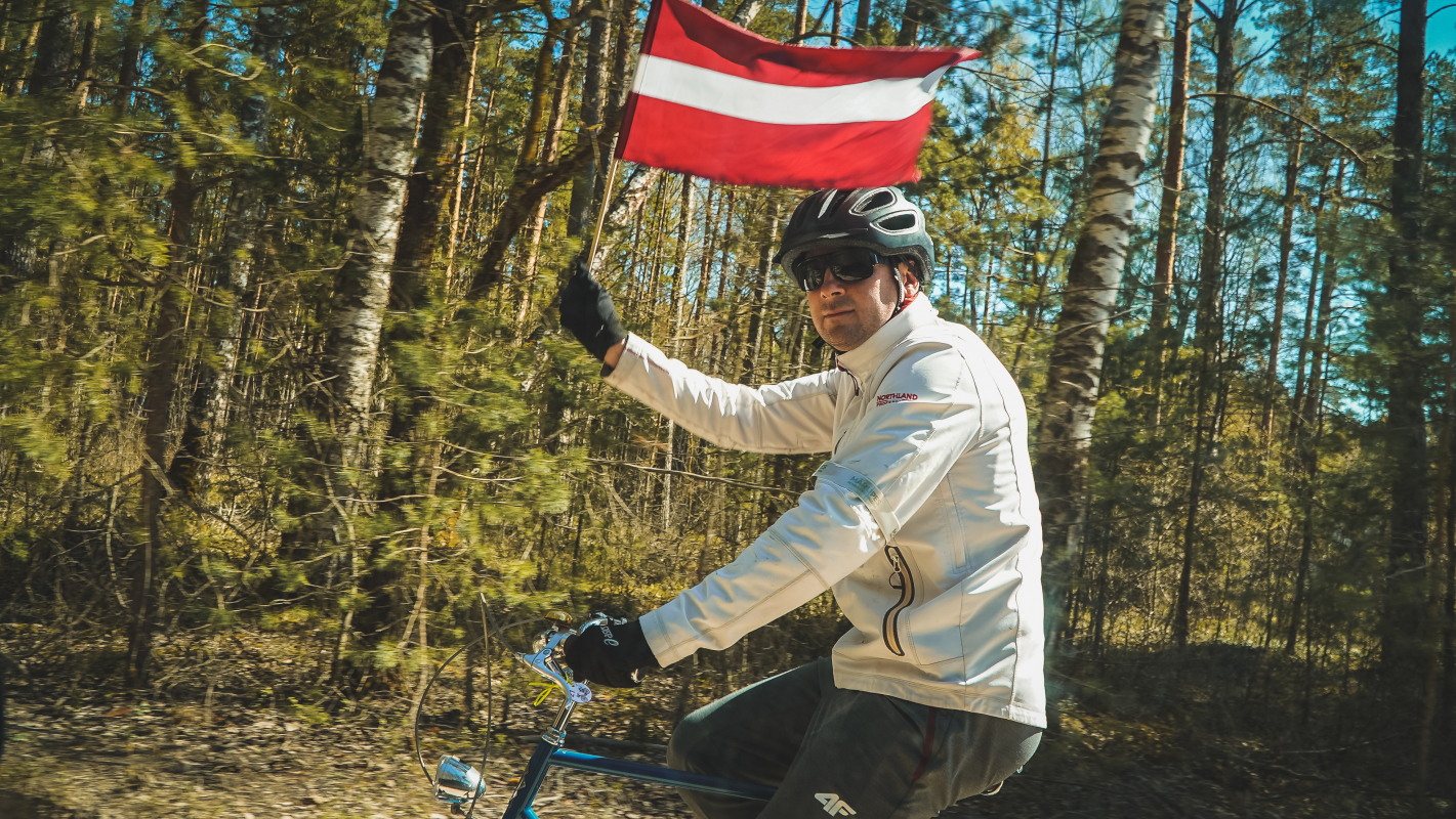 Aktīvās tūrisma sezonas atklāšana Mārupes novadā - tautas velobrauciens "Mūsu Latvijai!”, 04.05.2022.