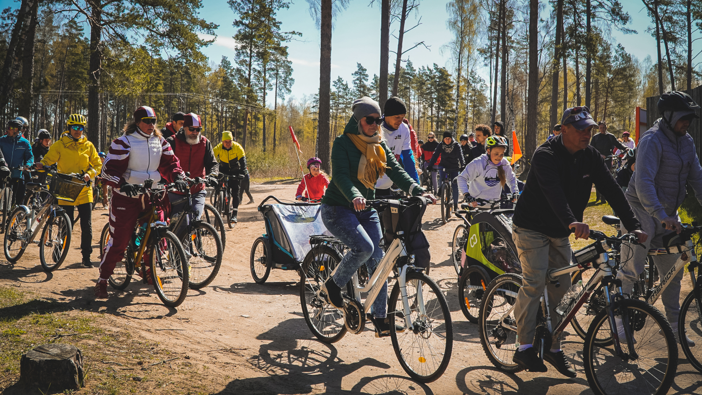 Aktīvās tūrisma sezonas atklāšana Mārupes novadā - tautas velobrauciens "Mūsu Latvijai!”, 04.05.2022.