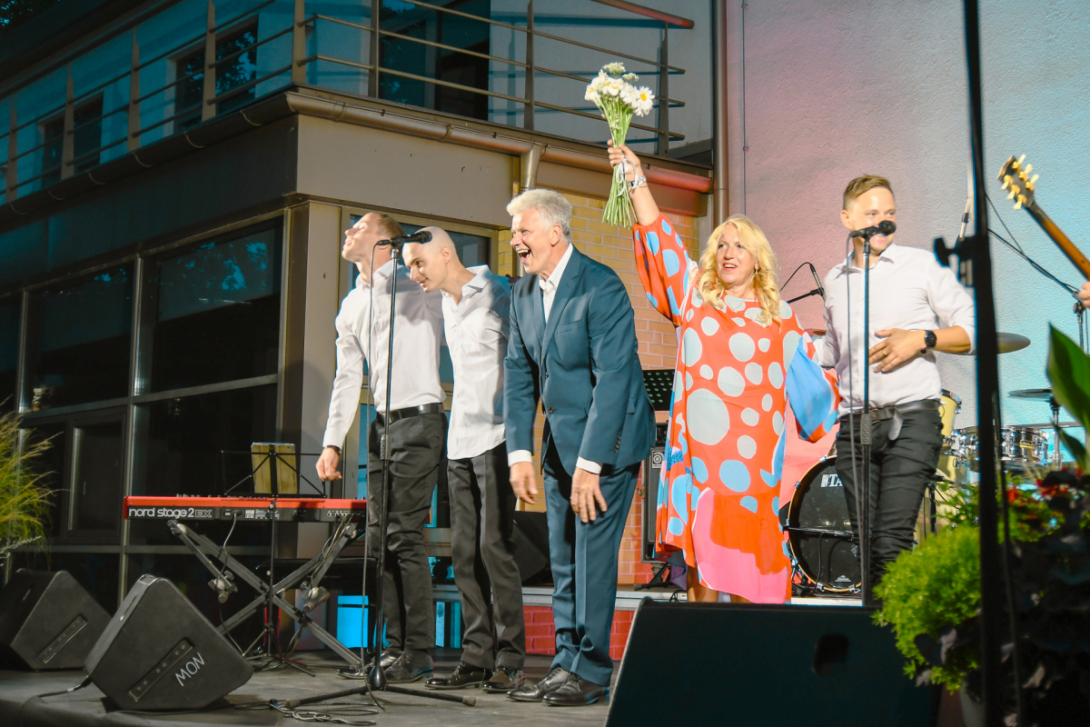 Brīvdabas kino vakars Mārupes Kultūras nama iekšpagalmā, 04.08.2022.