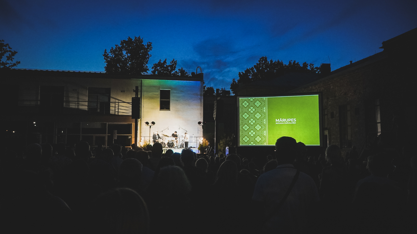 Brīvdabas kino vakars Mārupē, 18.08.2022. 