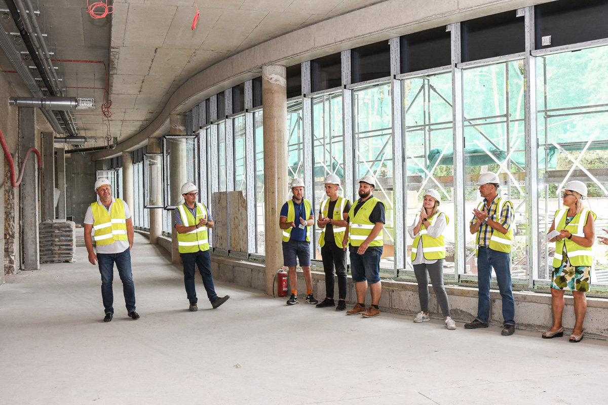 Nosvinēti Mārupes Mūzikas un mākslas skolas pārbūves spāru svētki, 19.08.2022.