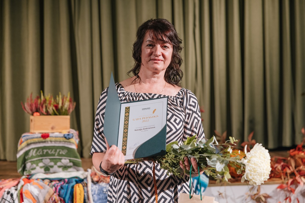 Mārupes novada Gada pedagogs 2022