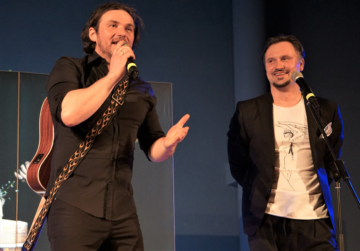 Muzikāli dzejiska pēcpusdiena ar apvienību GraBulis - Gints Grāvelis un Andris Bulis, 28.03.2023.