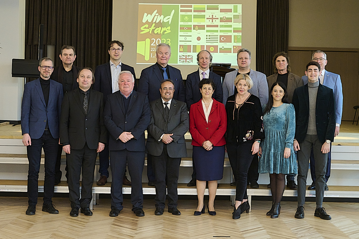 4. Starptautiskais pūšaminstrumentu spēles jauno izpildītāju konkurss „WIND STARS 2023”, 22.03.2023.