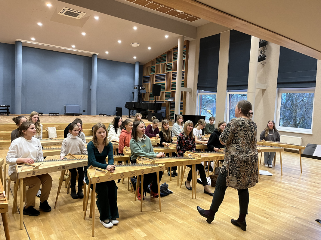 XXVII Vispārējo latviešu dziesmu un XVII deju svētku koklētāju ansambļu kopmēģinājums Piņķos, 25.03.2023.