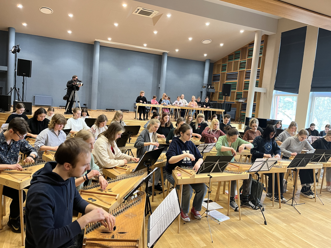 XXVII Vispārējo latviešu dziesmu un XVII deju svētku koklētāju ansambļu kopmēģinājums Piņķos, 25.03.2023.