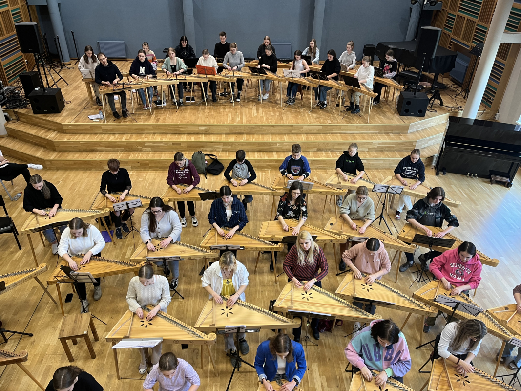 XXVII Vispārējo latviešu dziesmu un XVII deju svētku koklētāju ansambļu kopmēģinājums Piņķos, 25.03.2023.