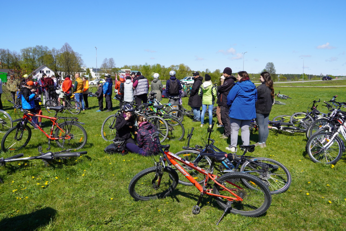 Mārupes novada aktīvās tūrisma sezonas atklāšana ar tautas velobraucienu "Vējš matos" | 04.05.2023.