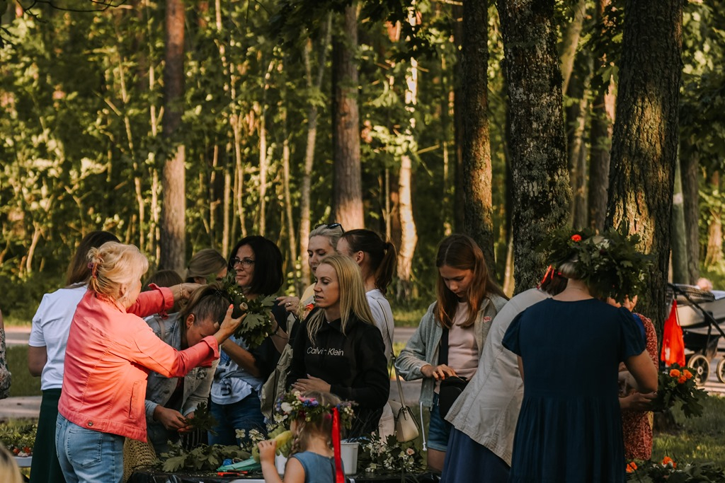 Ielīgošanas pasākums "Jāņuguns" Vietvalžos