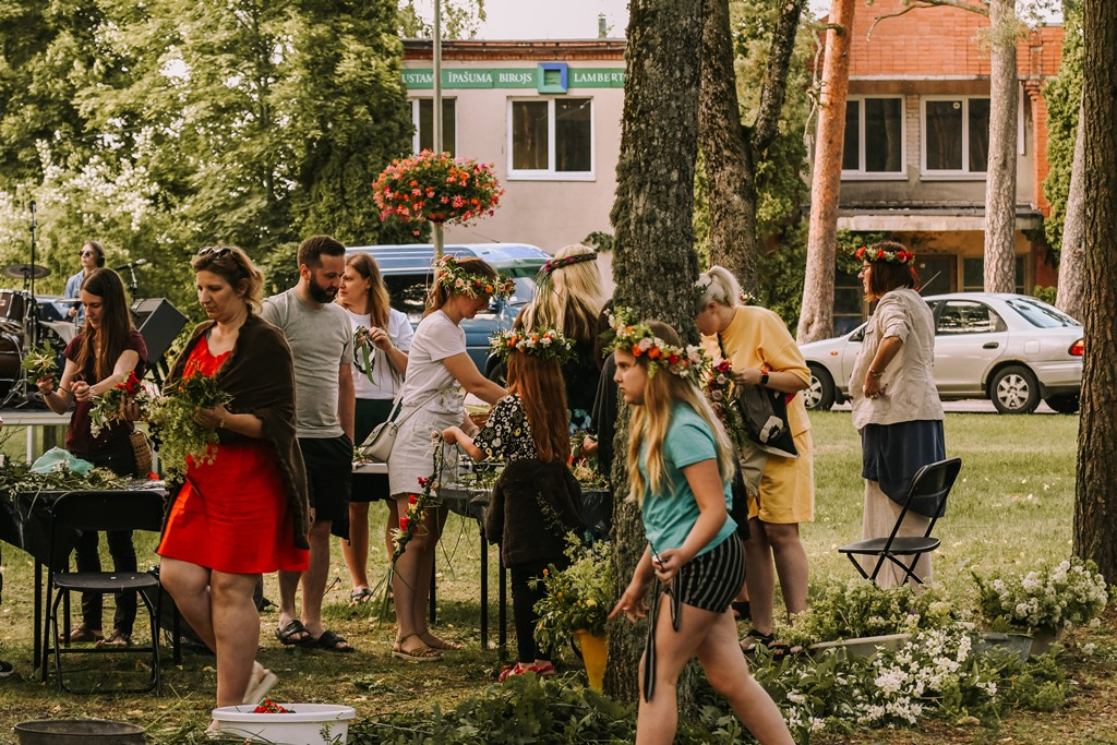 Ielīgošanas pasākums "Jāņuguns" Vietvalžos