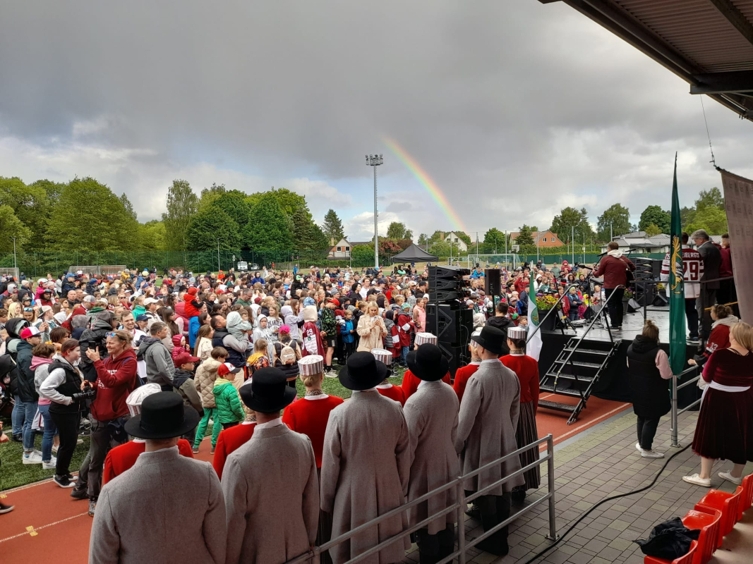 Latvijas hokeja izlases komandas dalībnieku - novadnieku sagaidīšana Mārupes novadā | 02.06.2023.