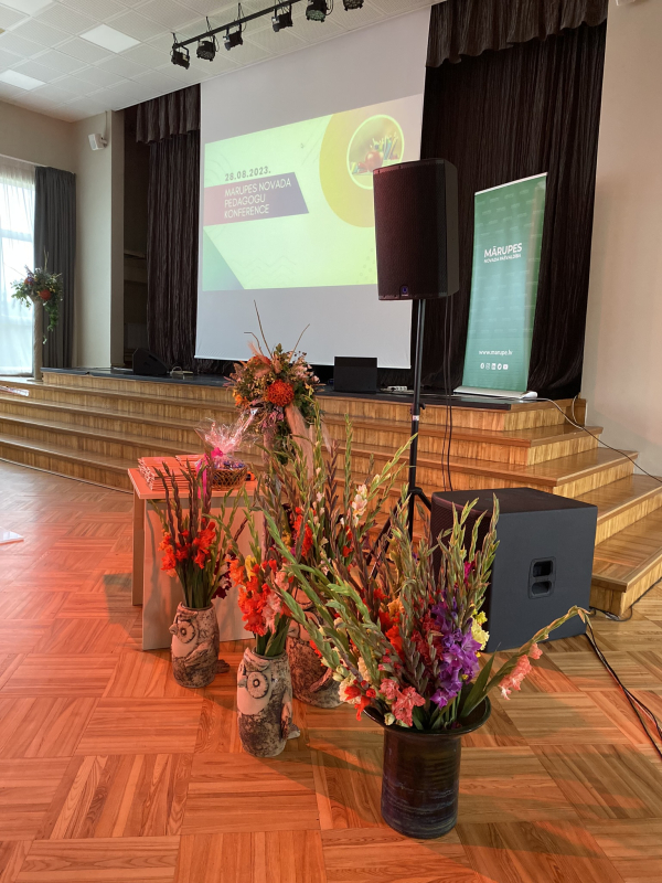 Mārupes novada pedagogu konference 28.08.2023.