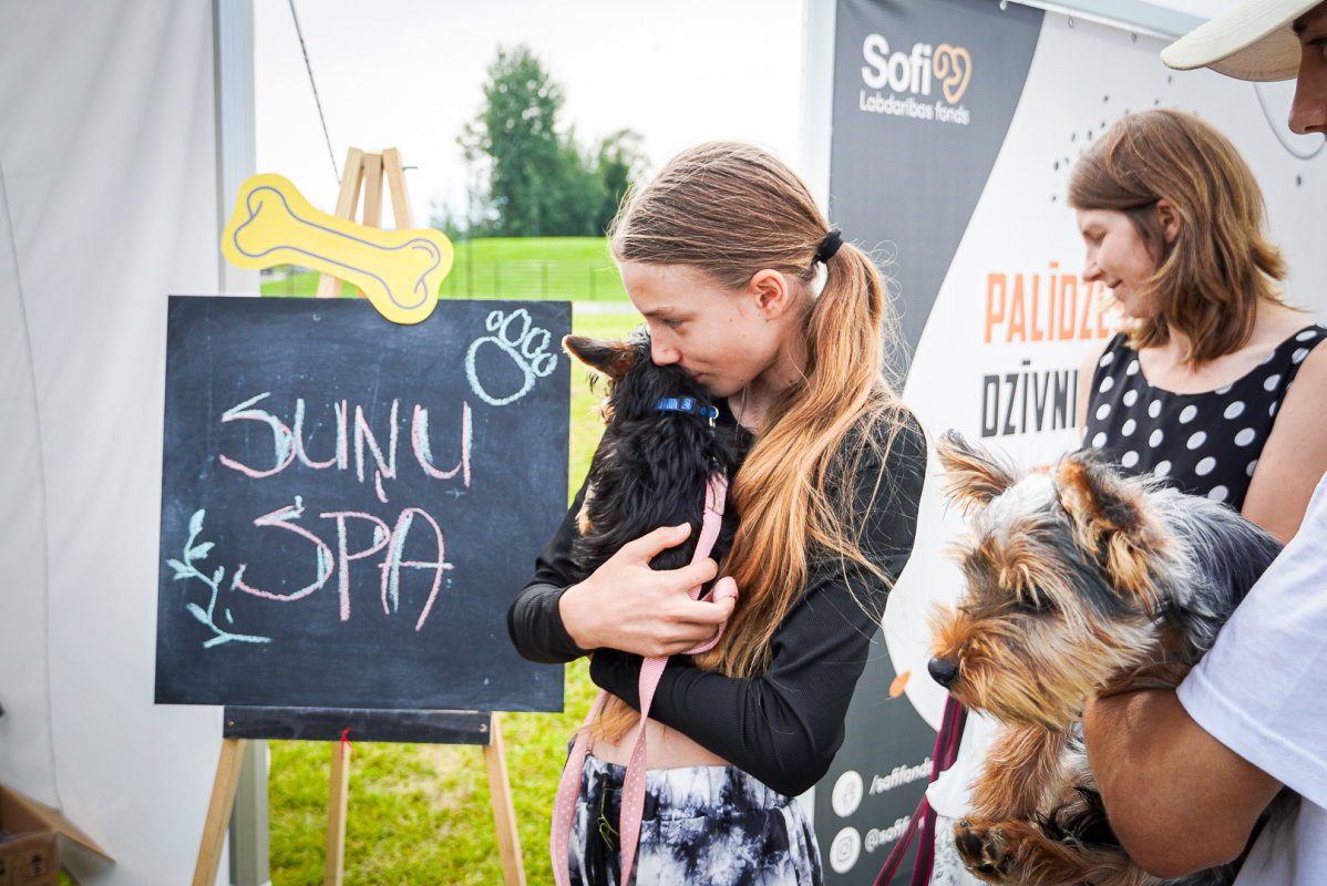 "Suņu burziņš" Jaunmārupē