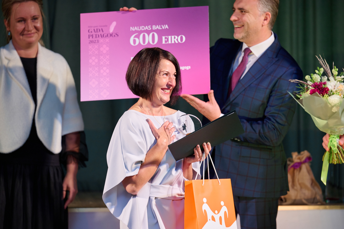 “Gada pedagogs 2023”  apbalvošanas ceremonija 06.10.2023.