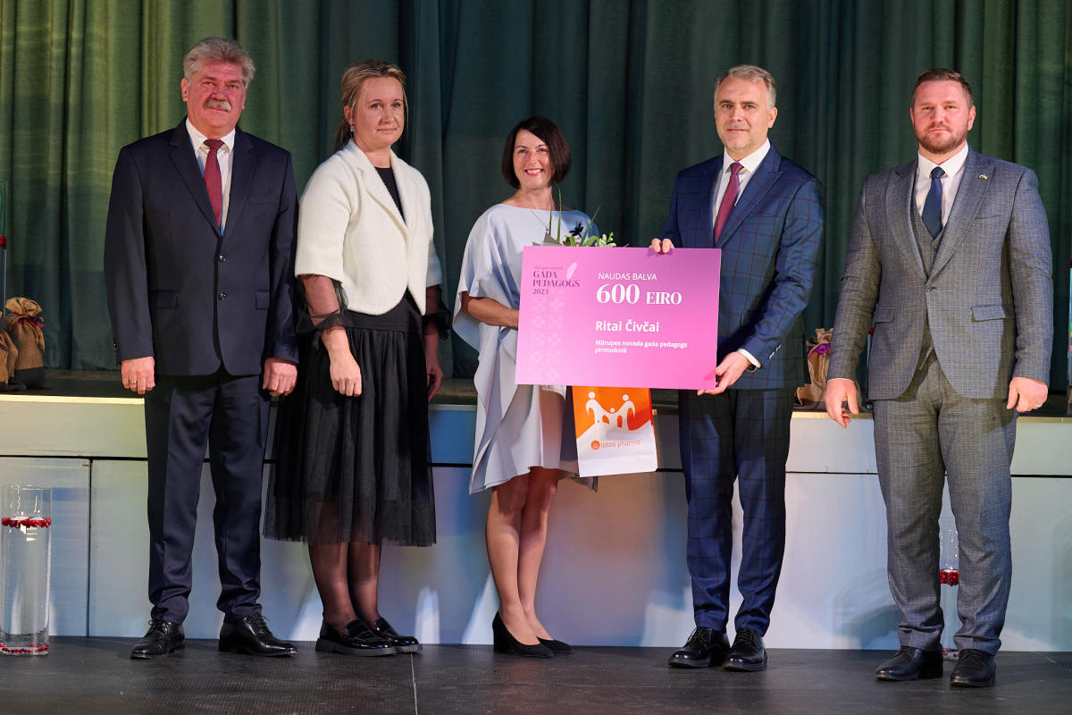 “Gada pedagogs 2023”  apbalvošanas ceremonija 06.10.2023.