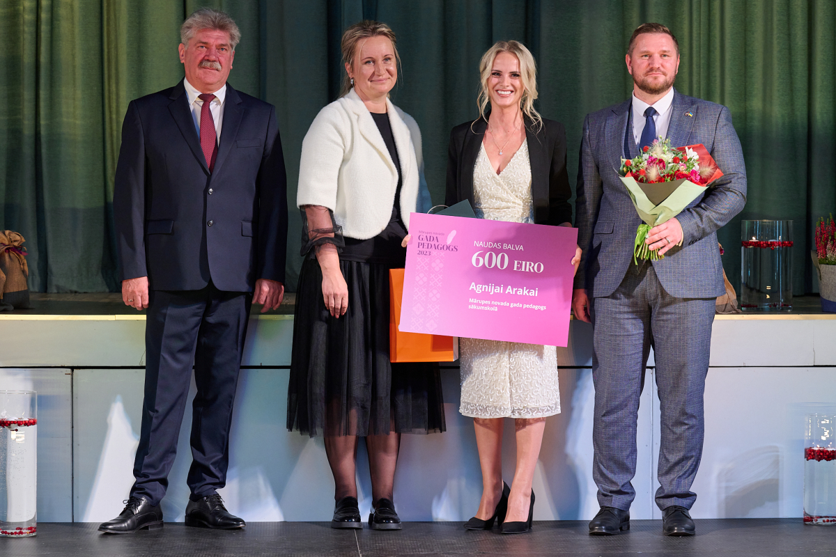 “Gada pedagogs 2023”  apbalvošanas ceremonija 06.10.2023.