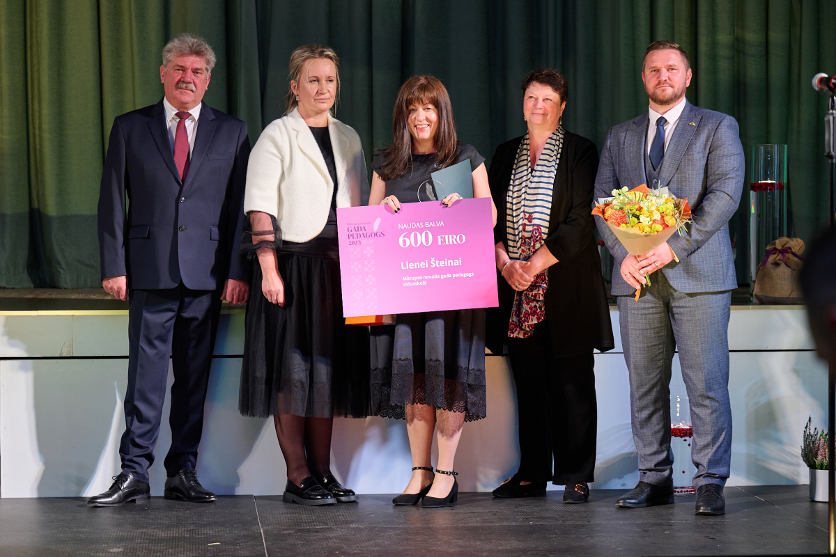 “Gada pedagogs 2023”  apbalvošanas ceremonija 06.10.2023.