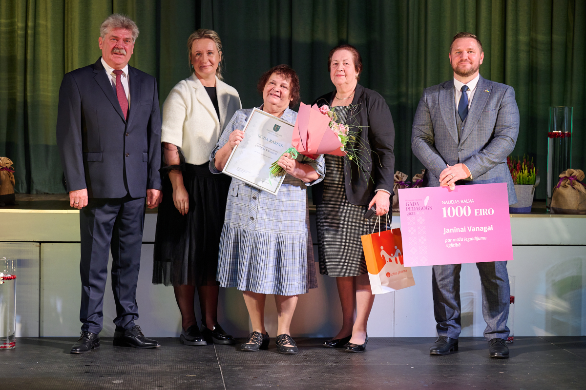 “Gada pedagogs 2023”  apbalvošanas ceremonija 06.10.2023.