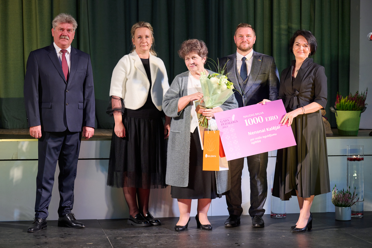 “Gada pedagogs 2023”  apbalvošanas ceremonija 06.10.2023.