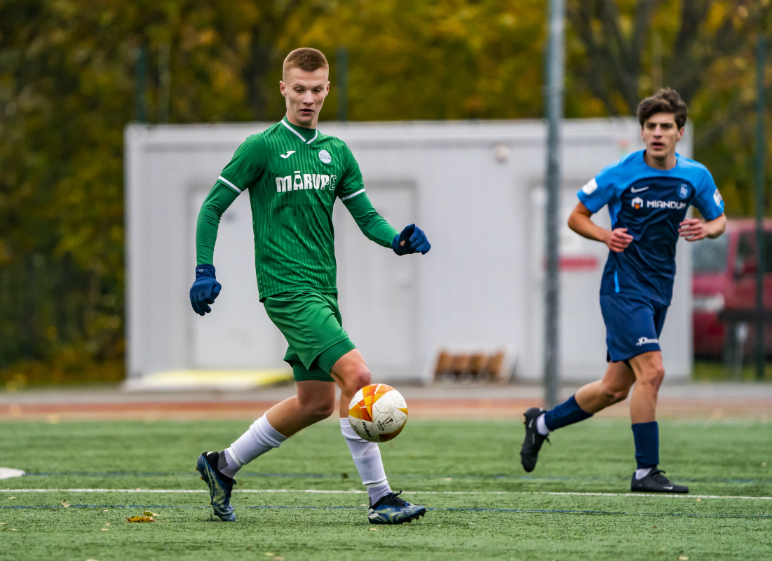 Latvijas futbola 2. līga: MĀRUPES SC pret OGRE UNITED I 21.10. 2023.