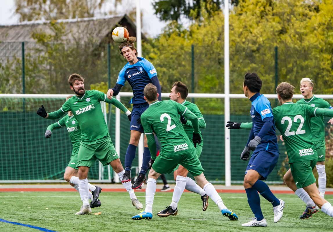 Latvijas futbola 2. līga: MĀRUPES SC pret OGRE UNITED I 21.10. 2023.