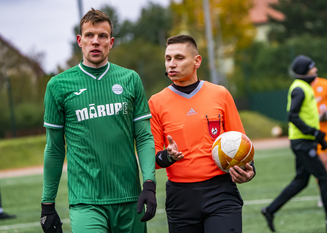 Latvijas futbola 2. līga: MĀRUPES SC pret OGRE UNITED I 21.10. 2023.