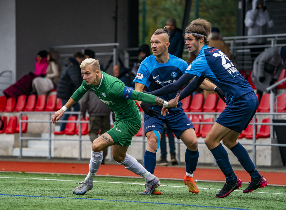 Latvijas futbola 2. līga: MĀRUPES SC pret OGRE UNITED I 21.10. 2023.