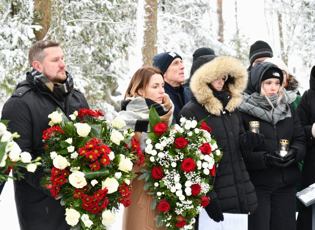 Piemiņas brīdis Robertam Mūrniekam | 16.01.2024.