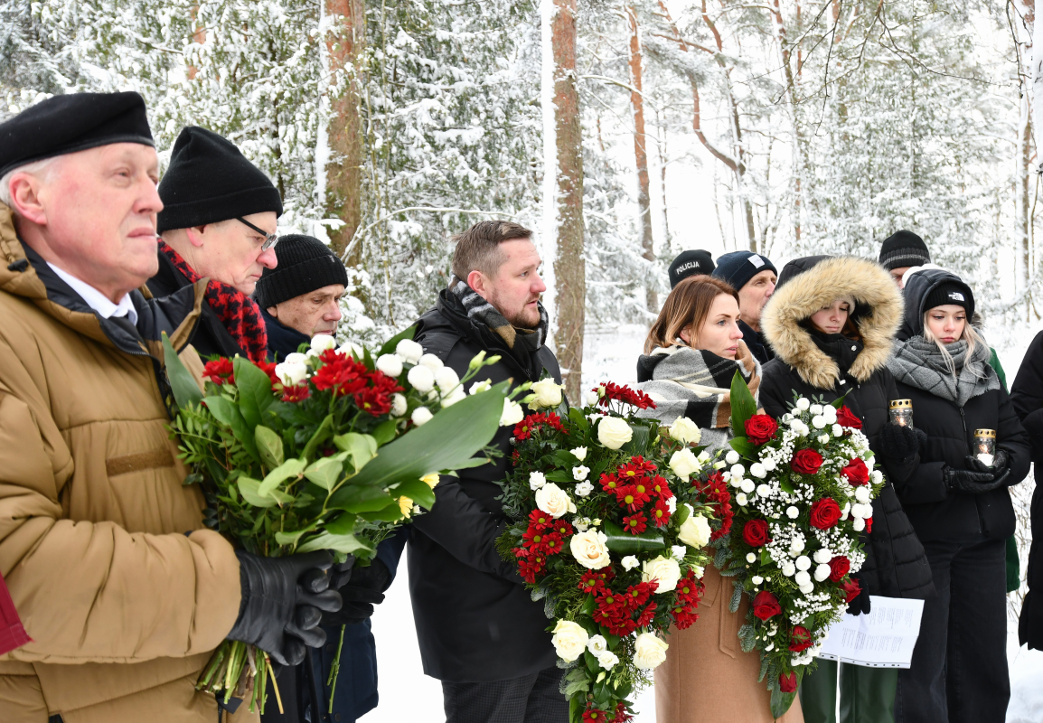 Piemiņas brīdis Robertam Mūrniekam | 16.01.2024.