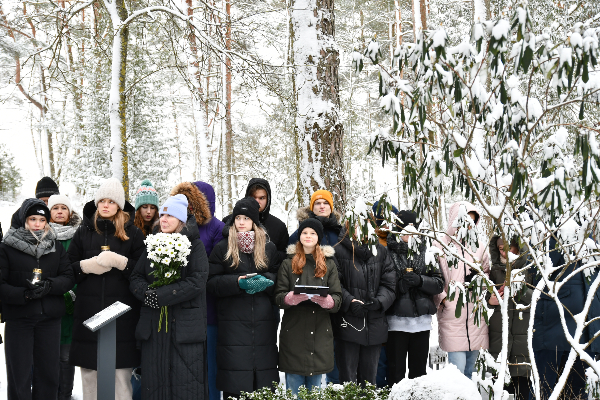 Piemiņas brīdis Robertam Mūrniekam | 16.01.2024.