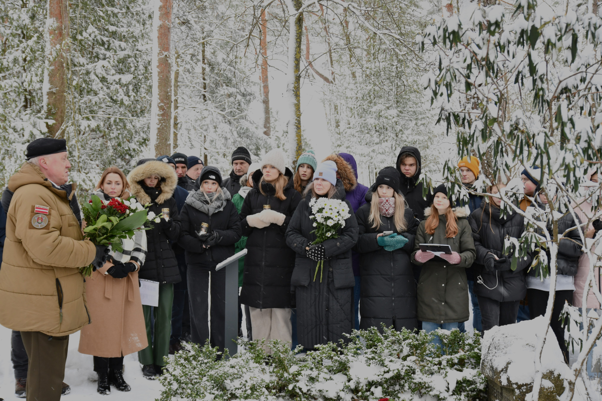 Piemiņas brīdis Robertam Mūrniekam | 16.01.2024.